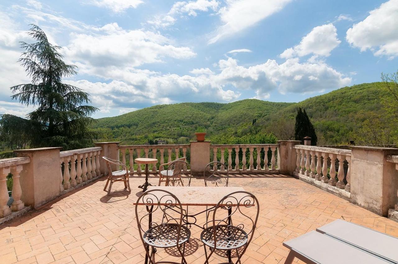 Villa Rosa Panzano Panzano in Chianti Buitenkant foto